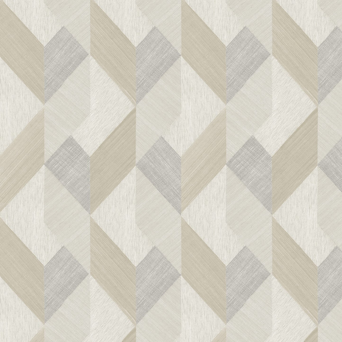 JF Fabrics -Wallpaper 8271 93 Wallpaper Beige, Grey Non-Woven - 9883993 W9661