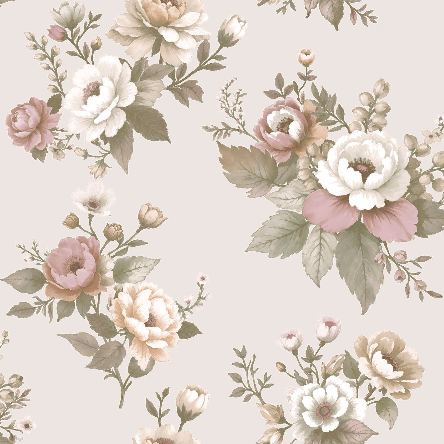 GALERIE WALLCOVERINGS Blooming Garden Pink - 8330