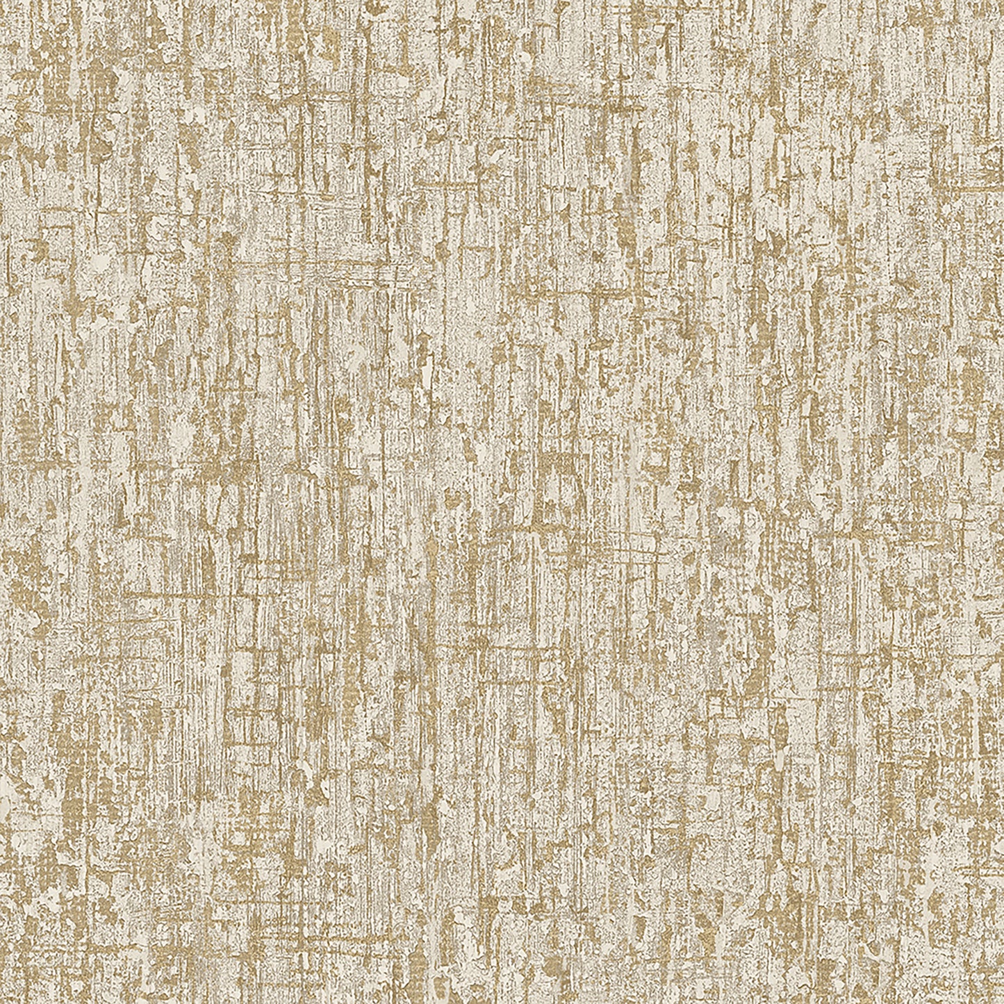 VEER DECOR Santa Fe Concrete Lux Gold Wallpaper Texture Transitional, Contemporary, Traditional Gold Wallpaper - 8384-AG5