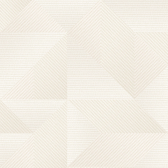 VEER DECOR Prism Threads White Wallpaper Geometrics Transitional, Contemporary White Wallpaper - 8385-AG1