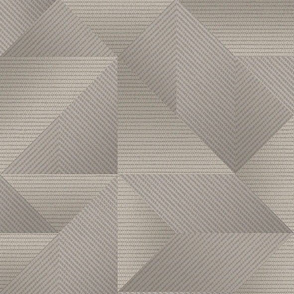 VEER DECOR Prism Threads Taupe Wallpaper Geometrics Transitional, Contemporary Taupe Wallpaper - 8385-AG5