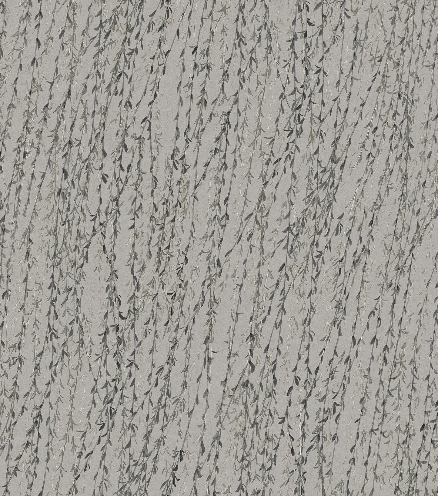 VEER DECOR Willow Streamside Gray Wallpaper Nature Traditional Grey Wallpaper - 8386-AB5