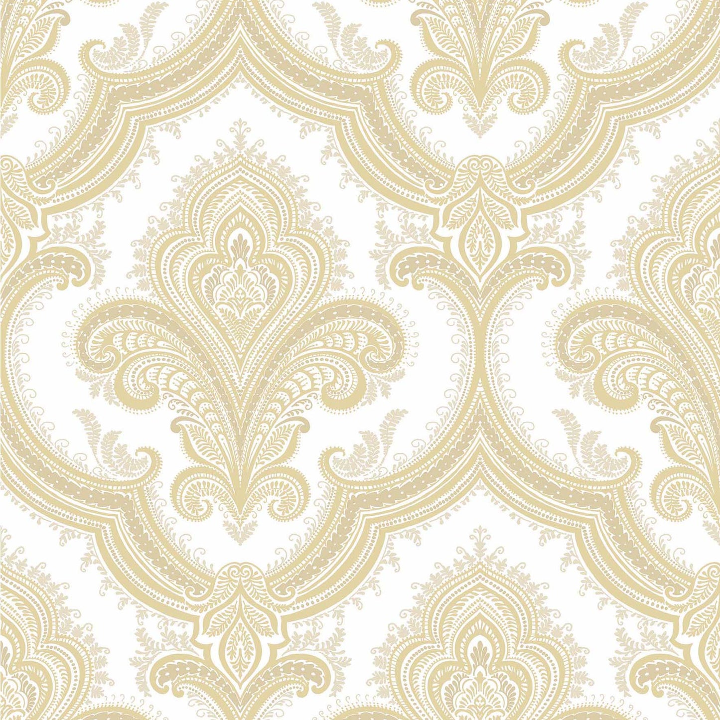 VEER DECOR Traditional Damask Gold Wallpaper Damasks Traditional Gold Wallpaper - 8387-AL5