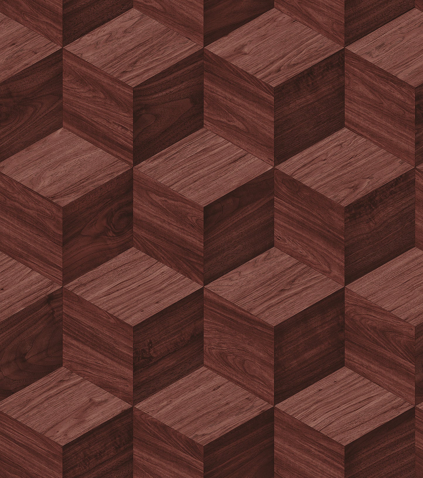 VEER DECOR Woodgrain Grid Red Wallpaper Faux Naturals Contemporary Red Wallpaper - 8388-AI6