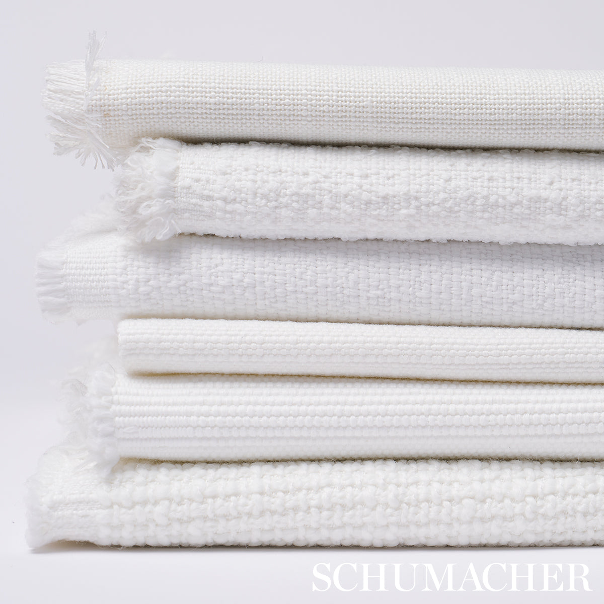 SCHUMACHER PERFECT BASICS: INDOOR/OUTDOOR ARCHIE INDOOR/OUTDOOR WOVEN WOVEN WHITE - 84198