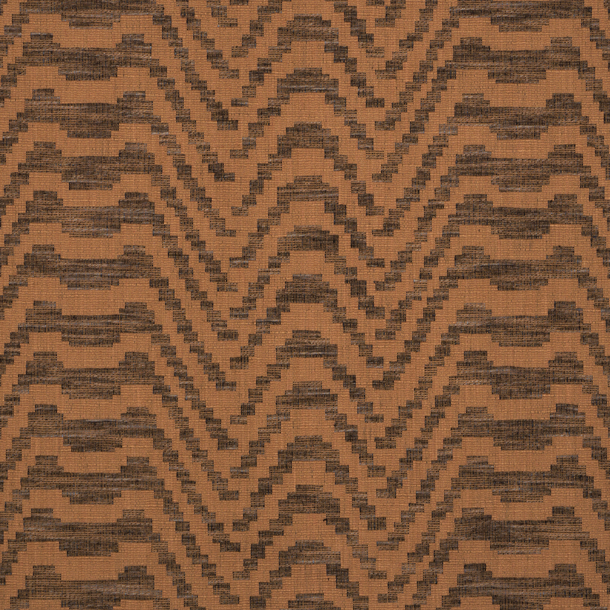 SCHUMACHER ORPHEUM STEPPED CHEVRON WOVEN WOVEN SEPIA - 84642