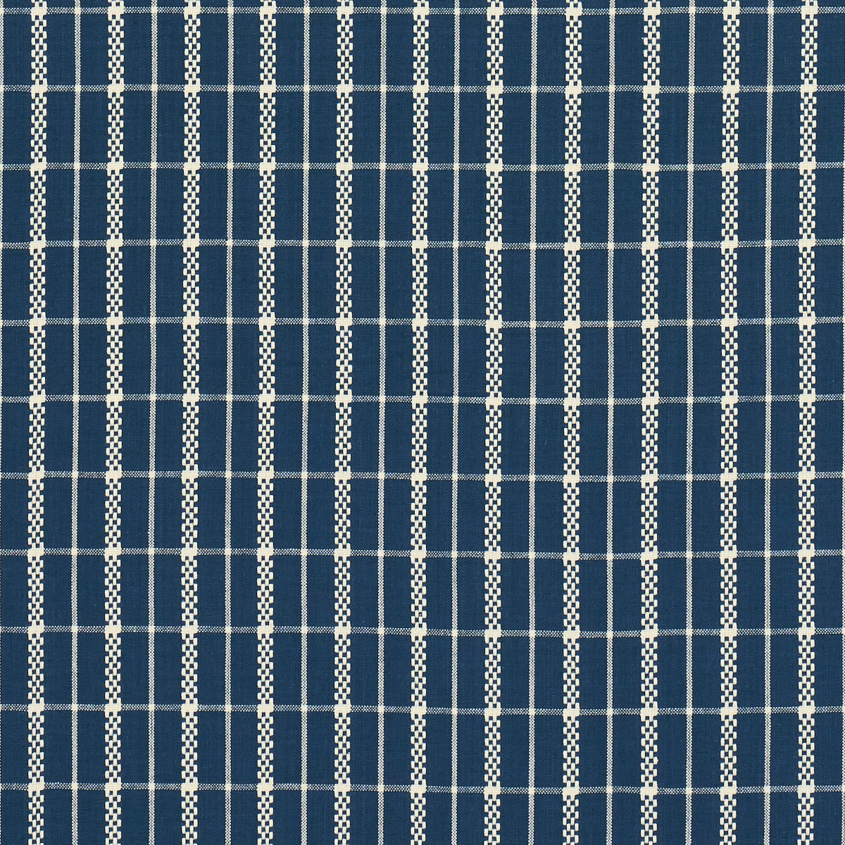 SCHUMACHER ASHBURY BOYD CHECK WOVEN WOVEN INDIGO - 84681