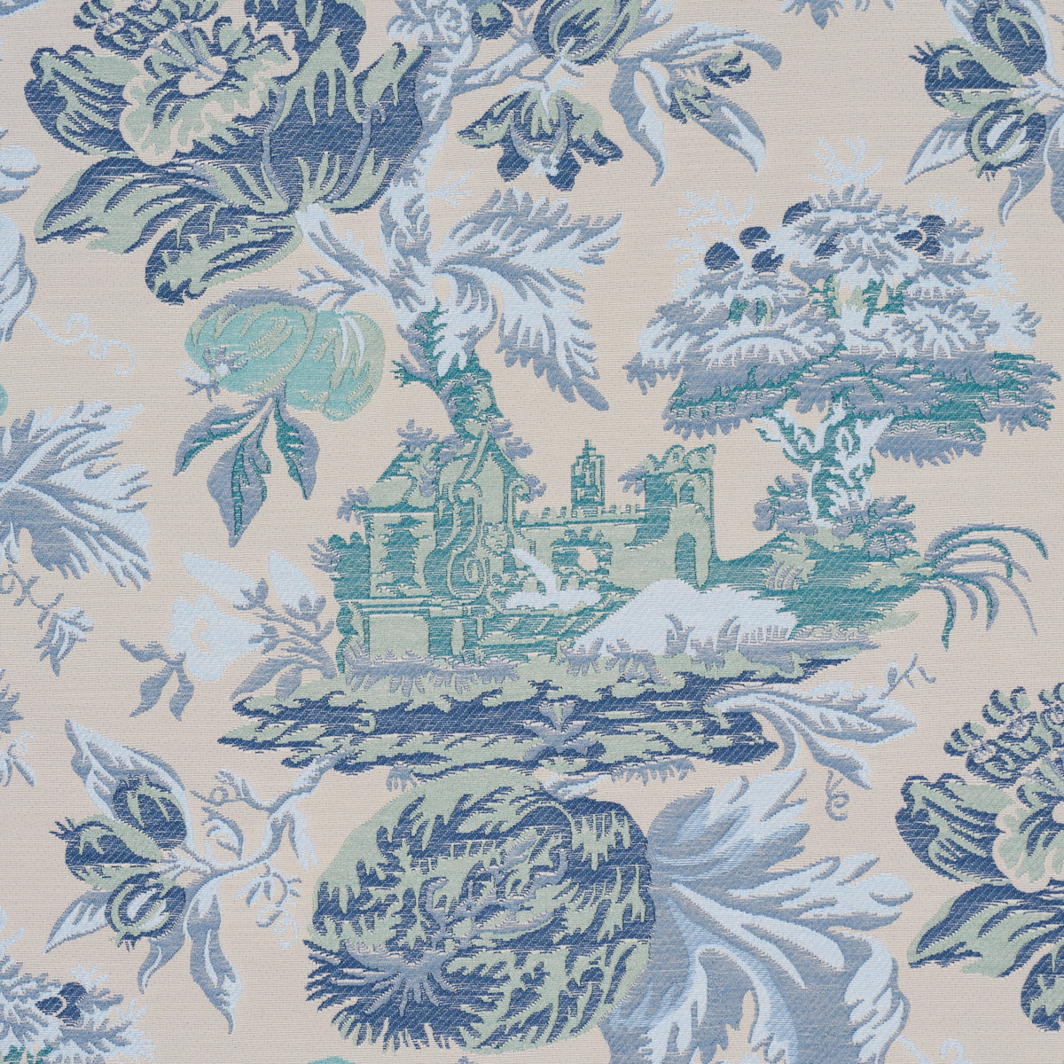 SCHUMACHER TIMOTHY CORRIGAN JARDIN DE LOUIS WOVEN WOVEN DELFT - 84880