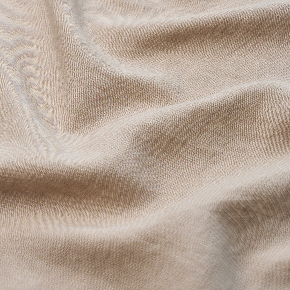 SCHUMACHER PERFECT BASICS: LINEN LESLIE STONEWASHED SHEER WOVEN WOVEN TAUPE - 84930