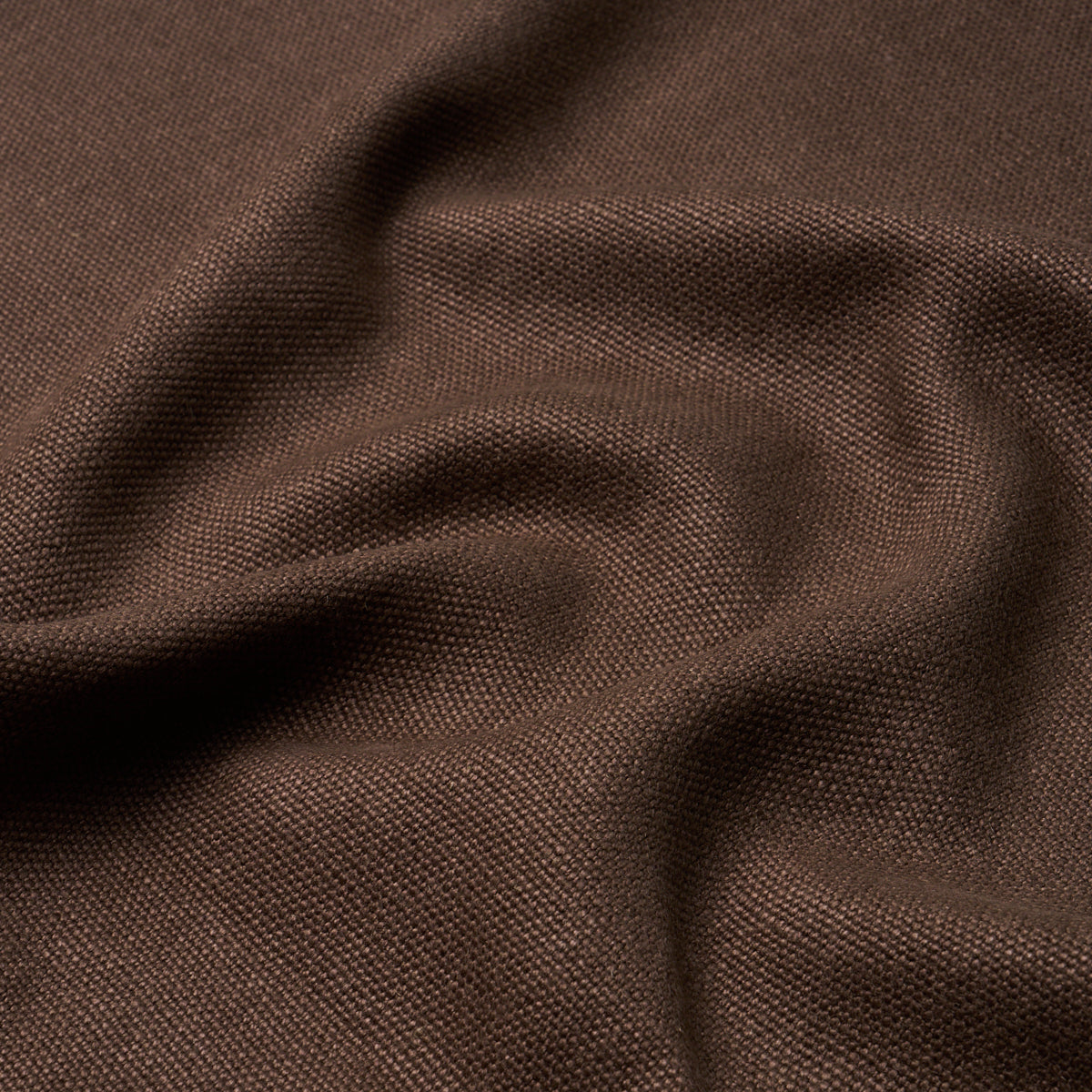 SCHUMACHER PERFECT BASICS: LINEN FRANC LINEN WOVEN WOVEN CHOCOLATE - 84948