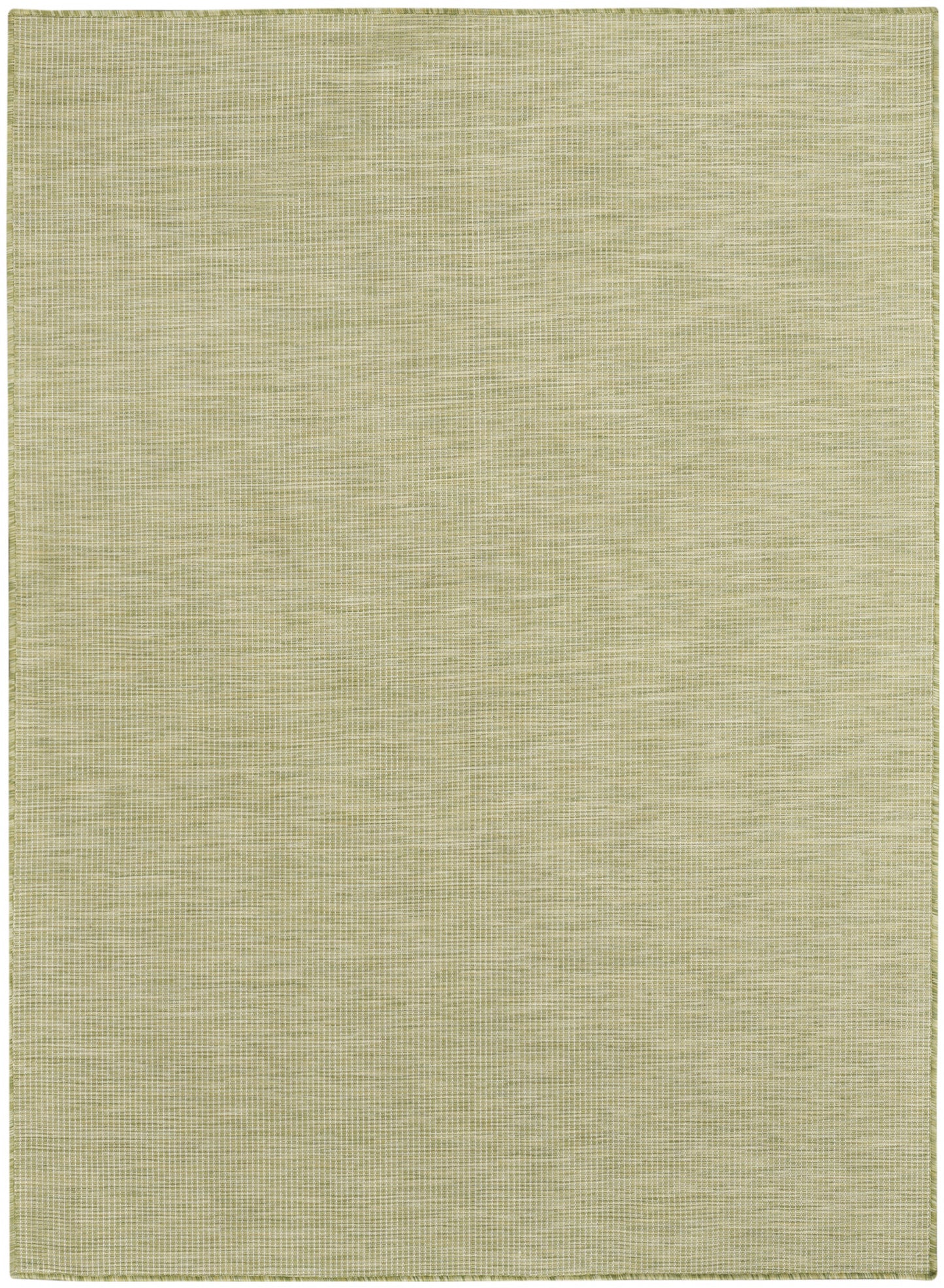 Rectangular light olive-beige woven rug with subtle grid texture, natural fiber look for living room.