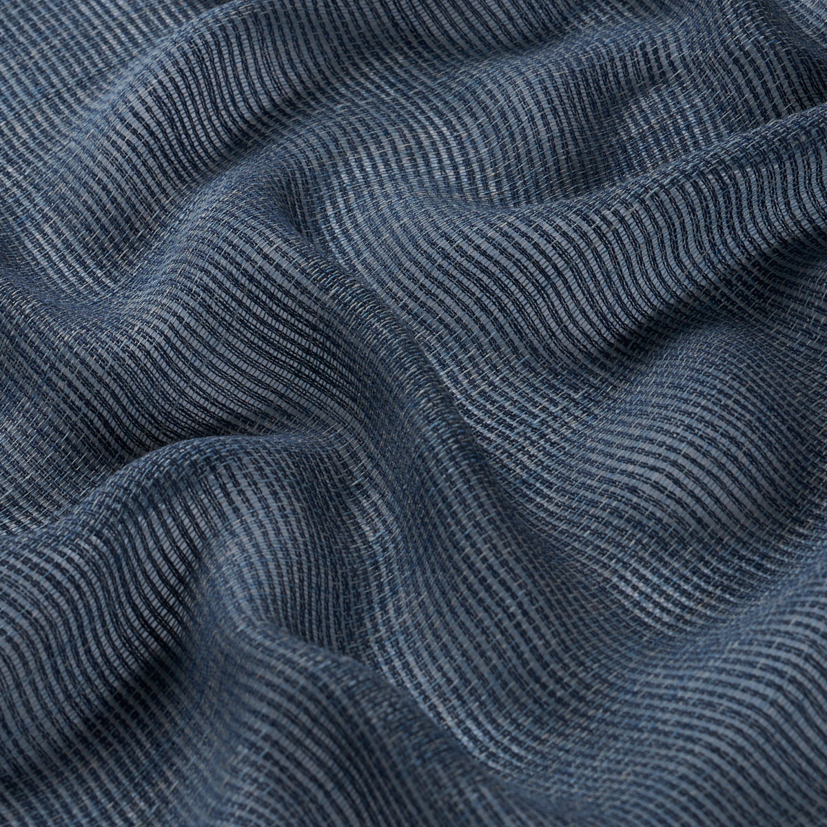 SCHUMACHER PERFECT BASICS: SHEERS & CASEMENTS GREAT BASIN SHEER WOVEN WOVEN INDIGO - 85085