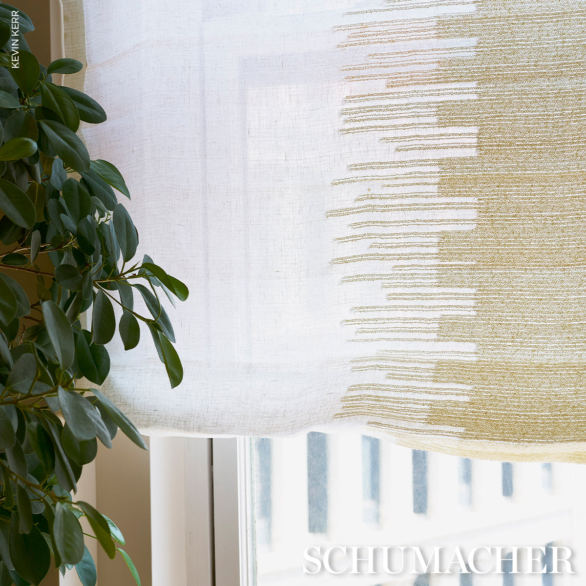 SCHUMACHER SHEERS & CASEMENTS BONNEVILLE SHEER Ivory - 85130