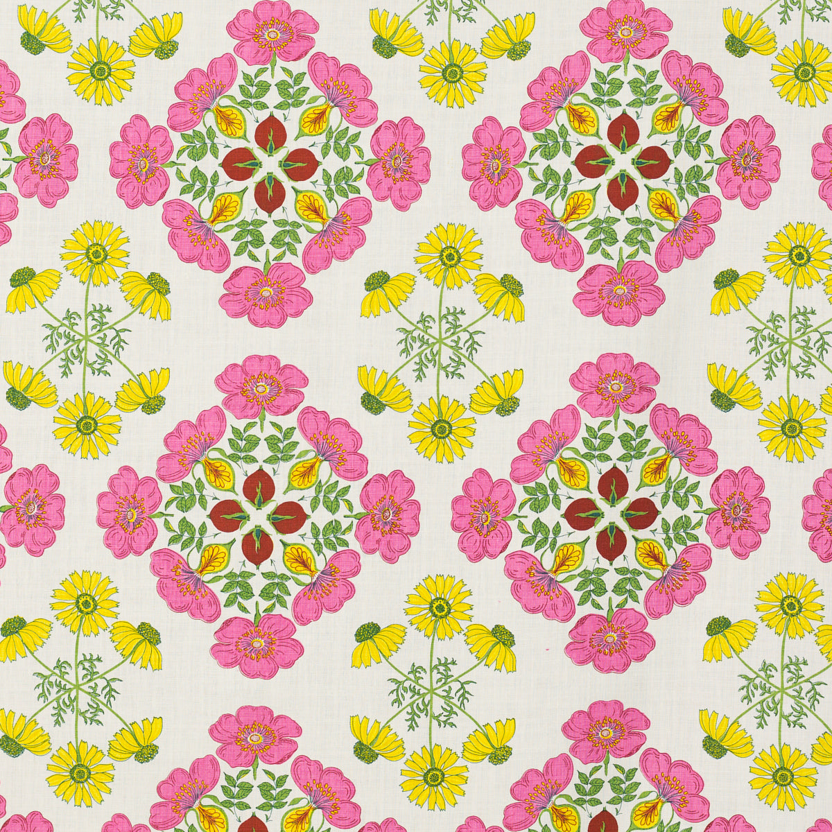 SCHUMACHER RAOUL TEXTILES ROSA PRINTS PRINTS SPRING - 854B29