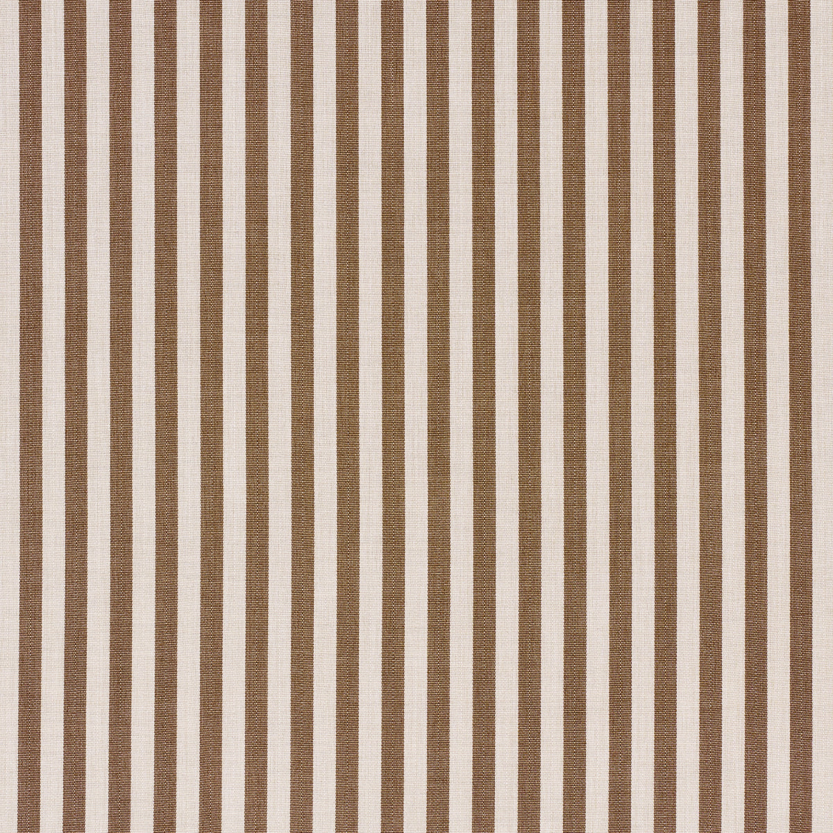 SCHUMACHER INDOOR/OUTDOOR STRIPES HANSON INDOOR/OUTDOOR STRIPE NARROW WOVEN WOVEN BROWN - 85811