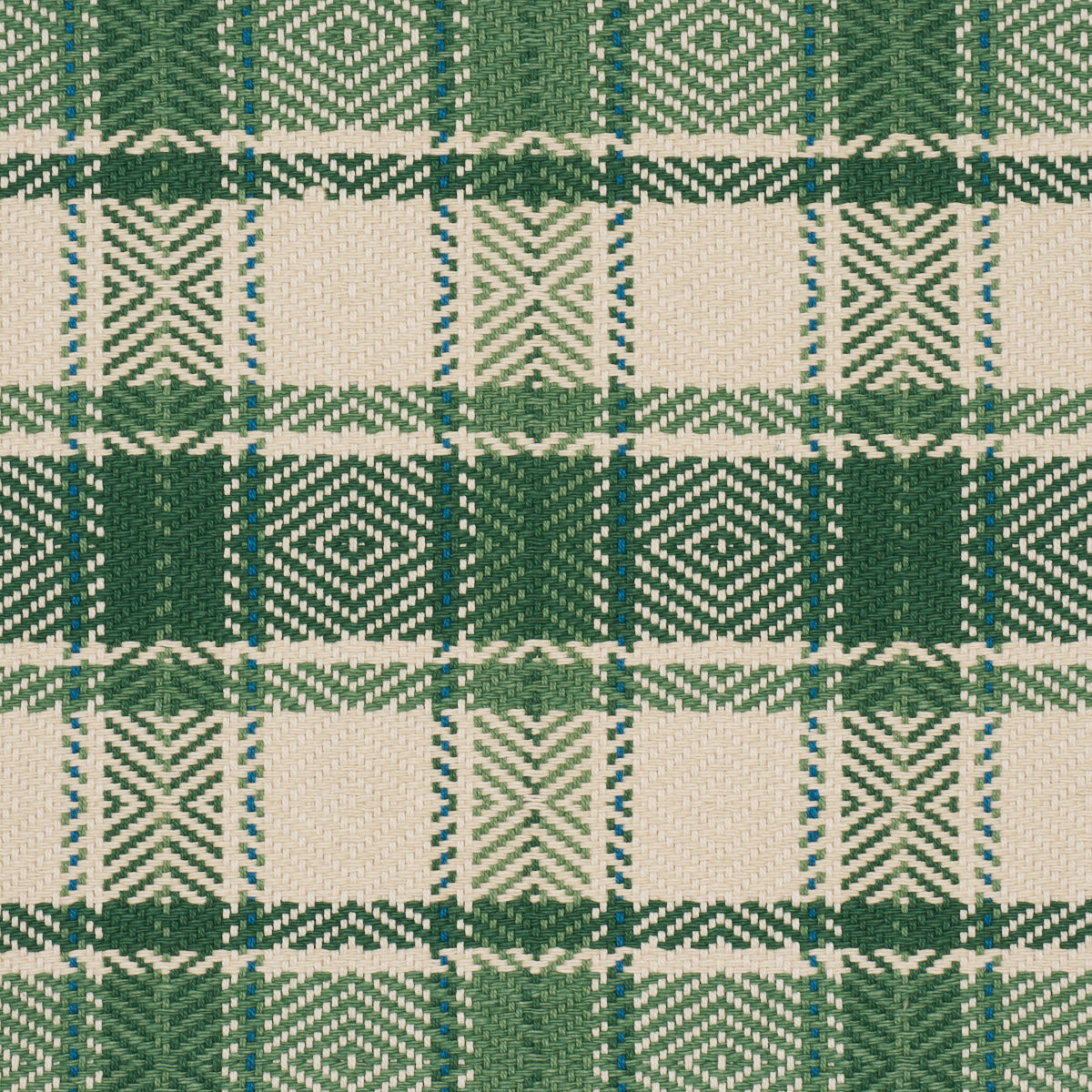 SCHUMACHER PRAIRIE HEIDI PLAID WOVEN WOVEN LEAF - 85992