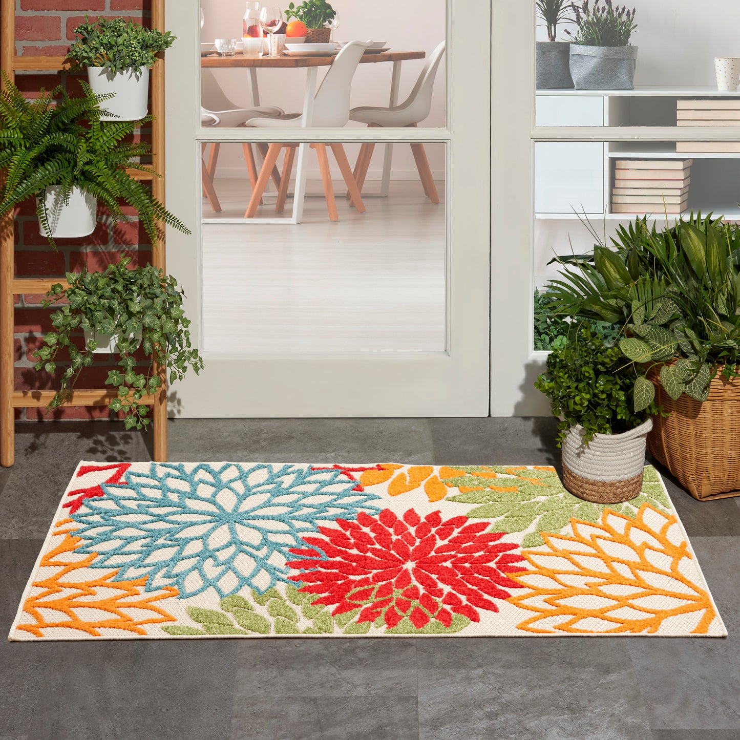 Nourison Rugs Nourison Home Tropical 3' X 5' - 099446836601