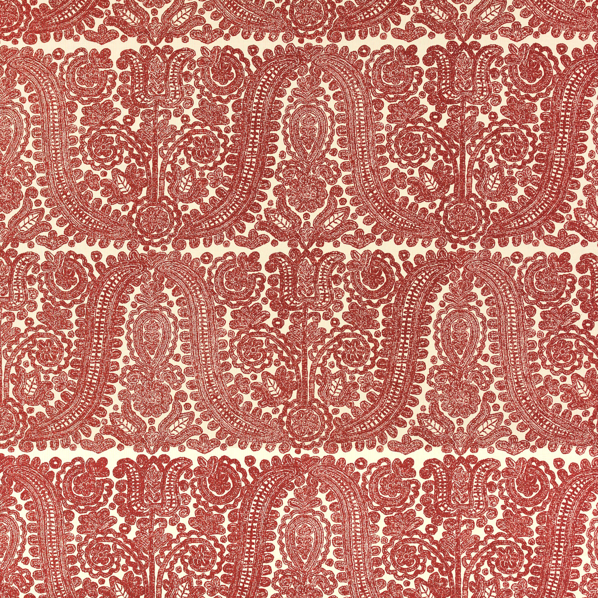 SCHUMACHER RAOUL TEXTILES AURELIA BY RAOUL PRINTS PRINTS CARMINE - 880V40