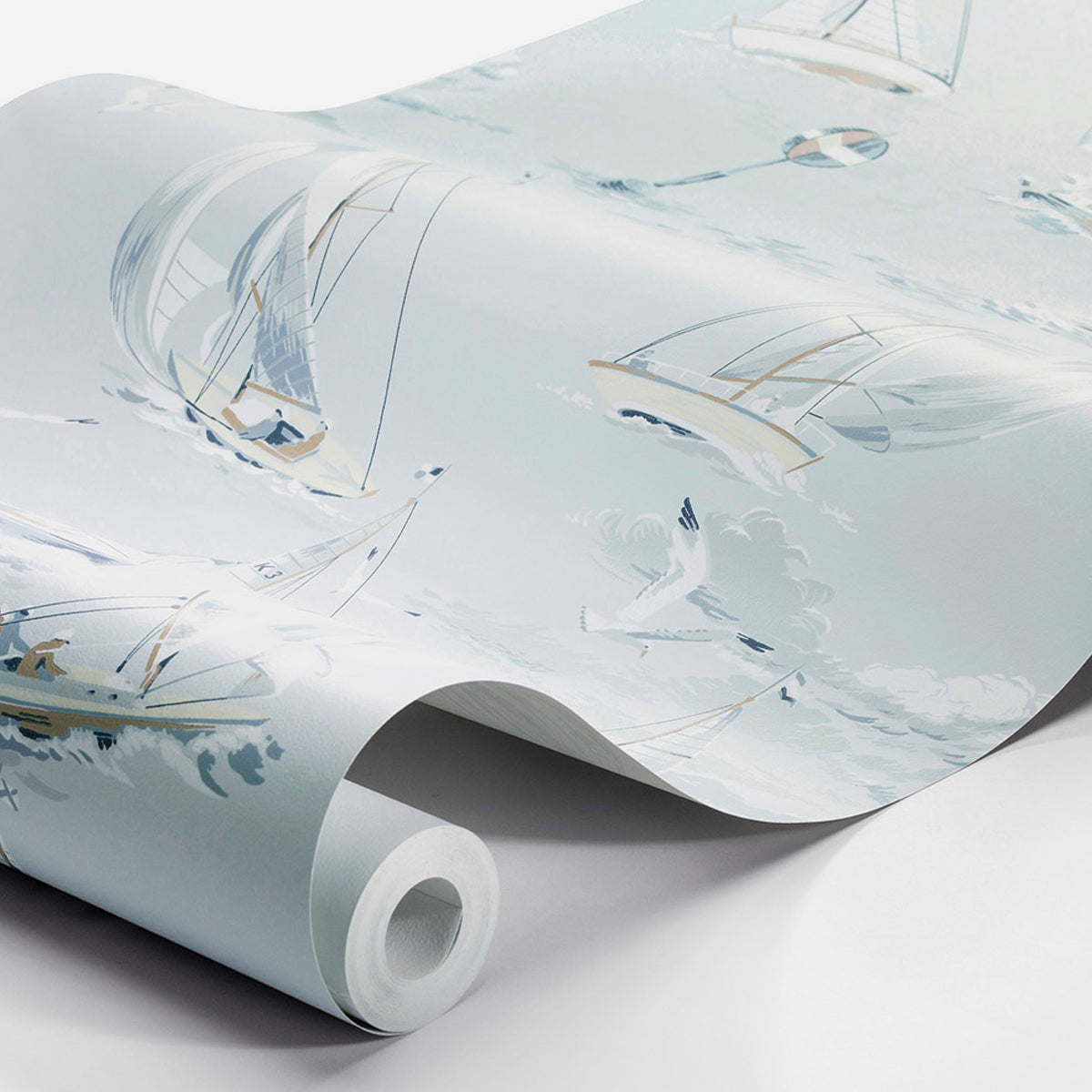 SCHUMACHER WALLCOVERING BORASTAPETER SAILBOATS SKY - 8854