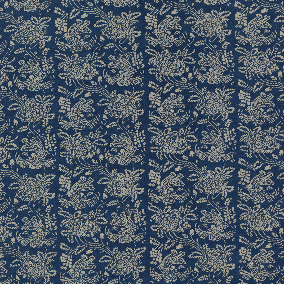 SCHUMACHER RAOUL TEXTILES PEONY PRINTS PRINTS INDIGO - 901U59