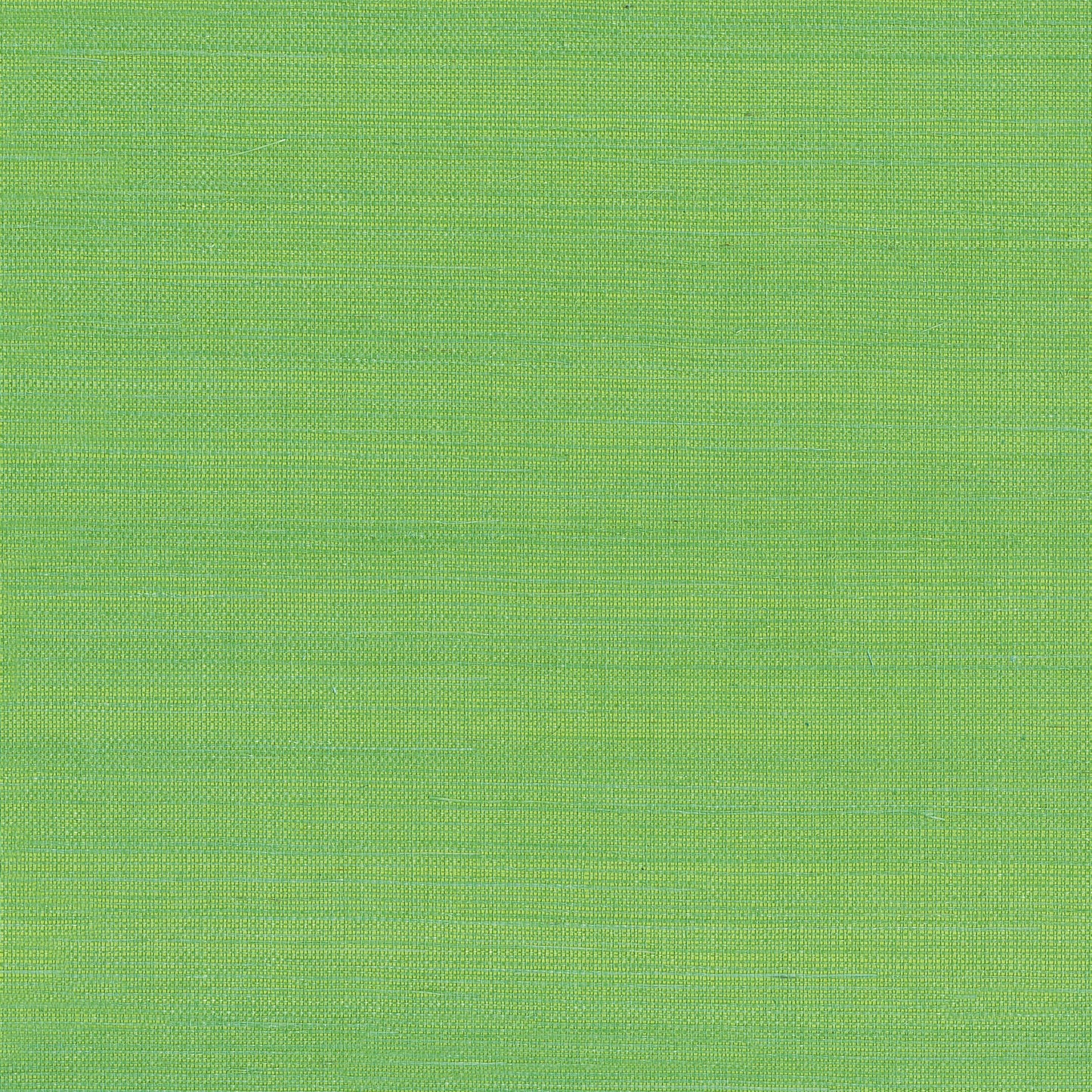 Bright lime green woven canvas fabric swatch with visible texture, ideal for upholstery or crafts.