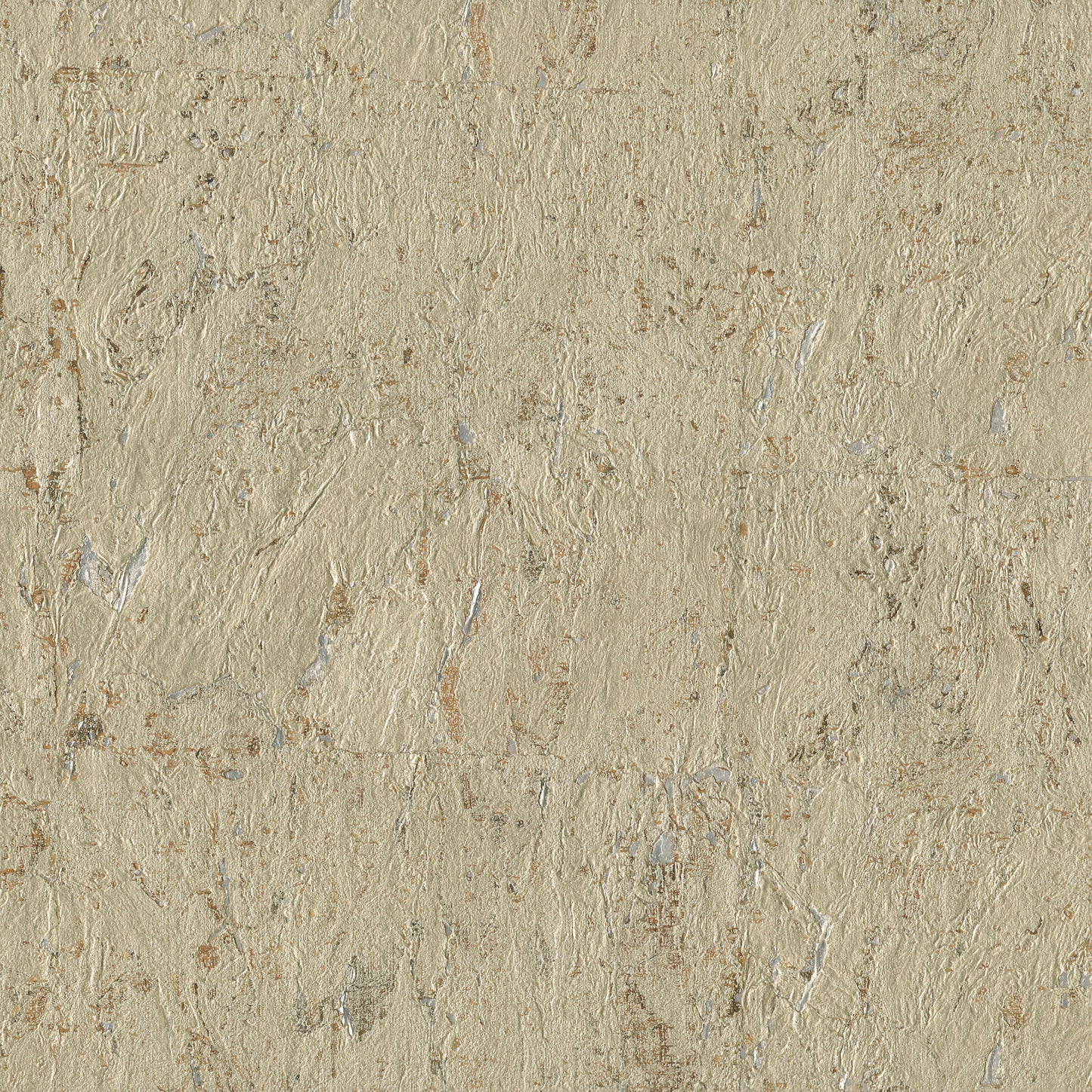 JF Fabrics -Wallpaper 9082 11 Wallpaper Grey,Silver,Yellow,Gold Texture,Cork - 8136711 WS121