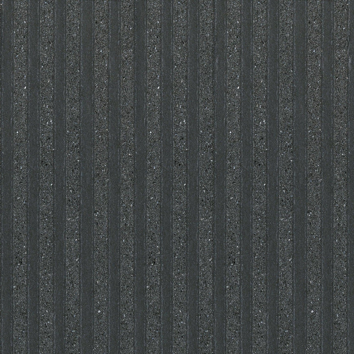 Dark gray ribbed texture with vertical stripes; rugged rubber-like mat surface.