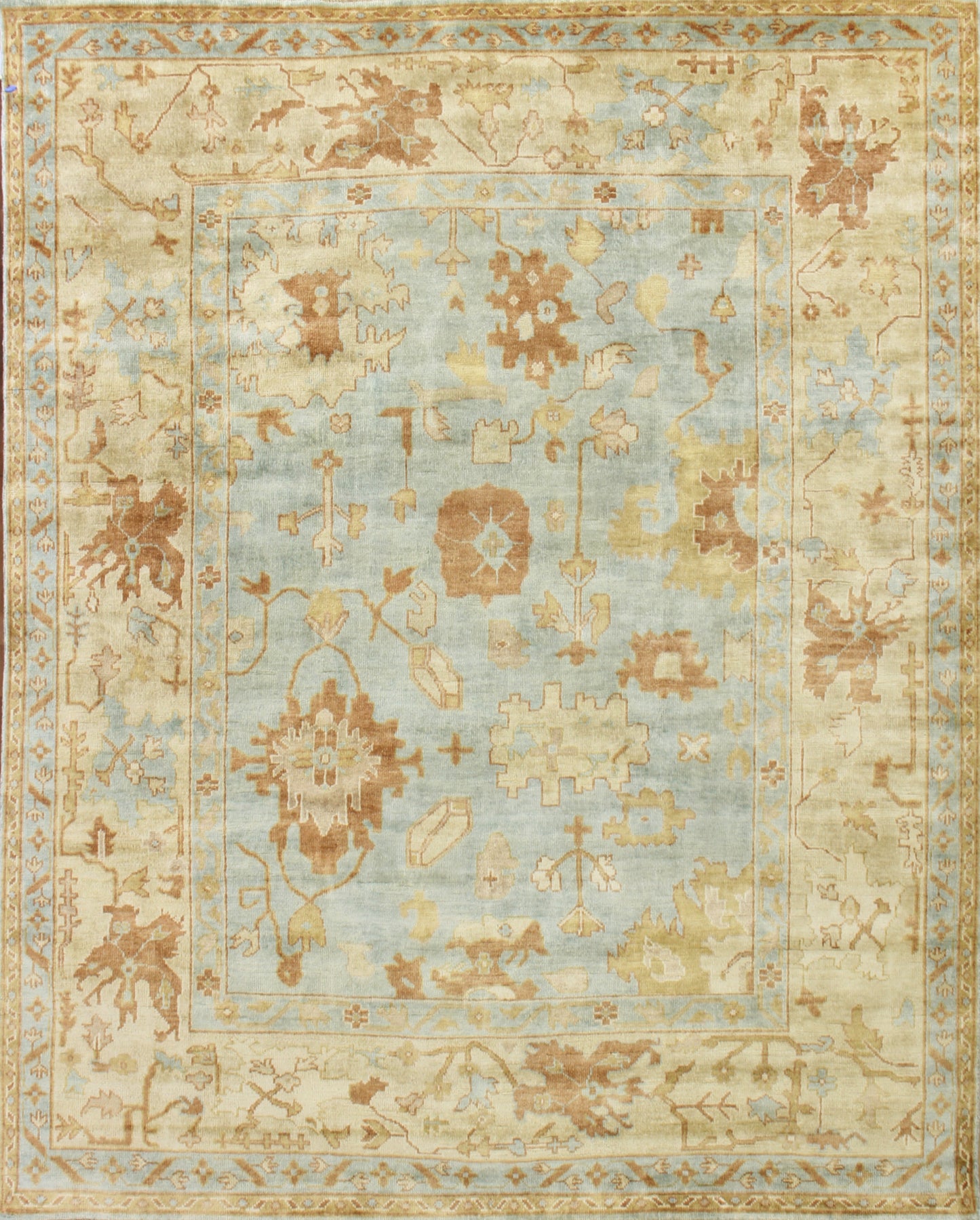 EXQUISITE RUGS Hand-Knotted Rectangle - 9161-9'X12'