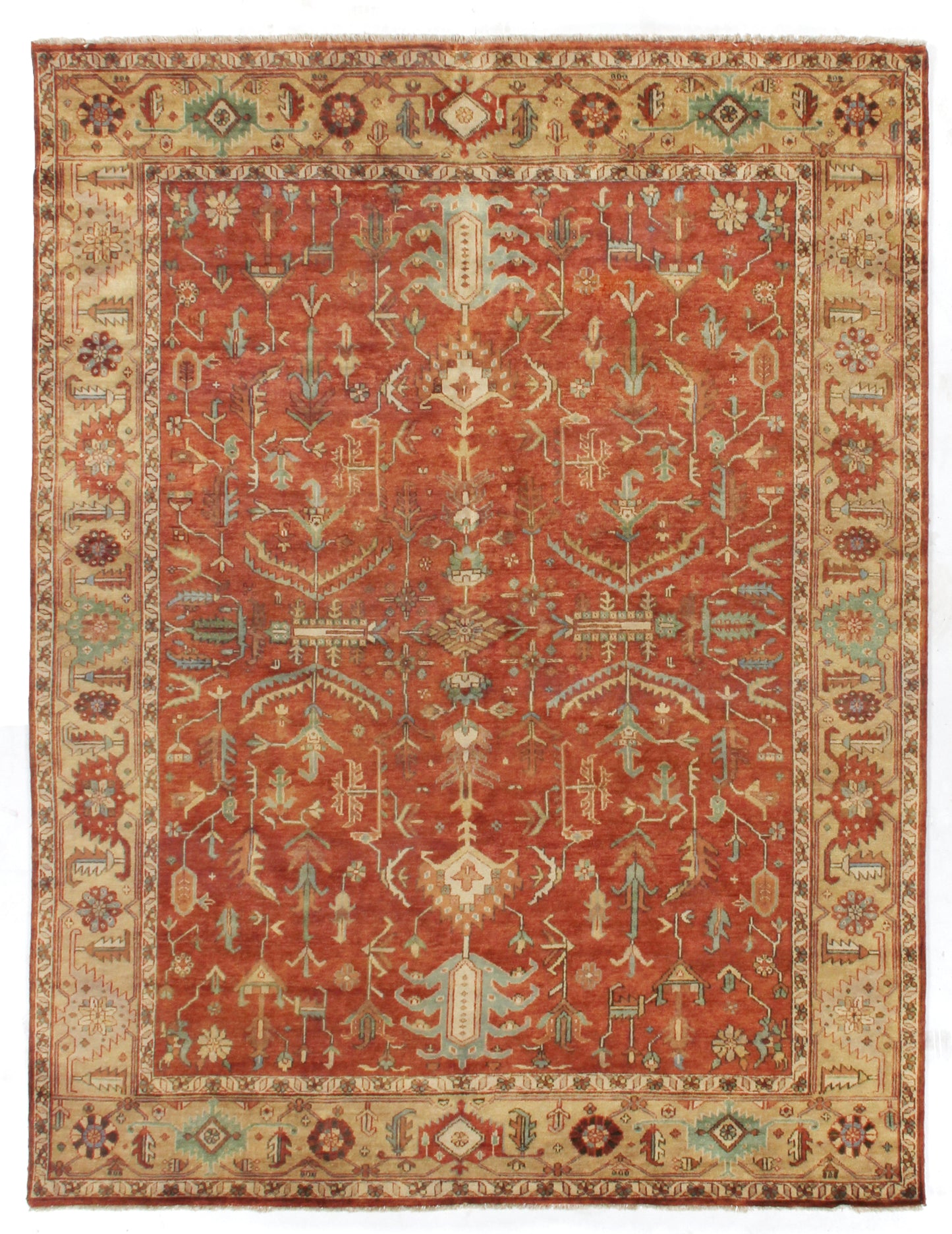 EXQUISITE RUGS Hand-Knotted Rectangle - 9192-8'X10'