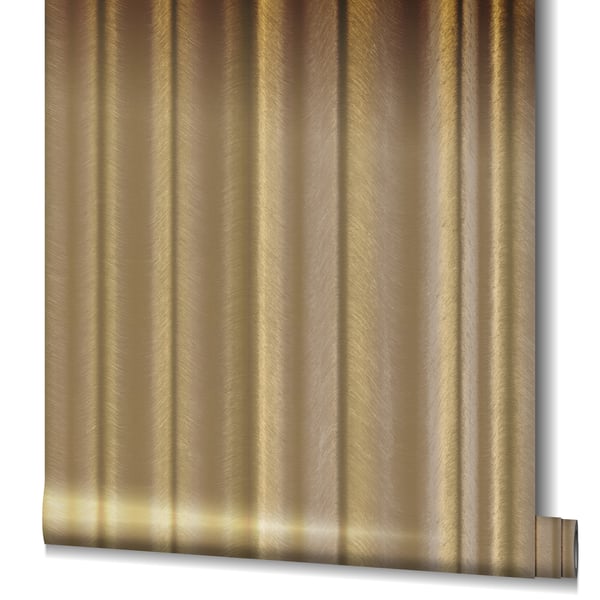 Galerie Wallcoverings Energy Silk Wave Galerie Wallcoverings Gold - EN91950