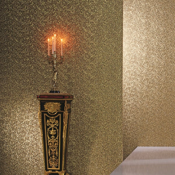 Galerie Wallcoverings Energy Fthers Galerie Wallcoverings Gold - EN91952