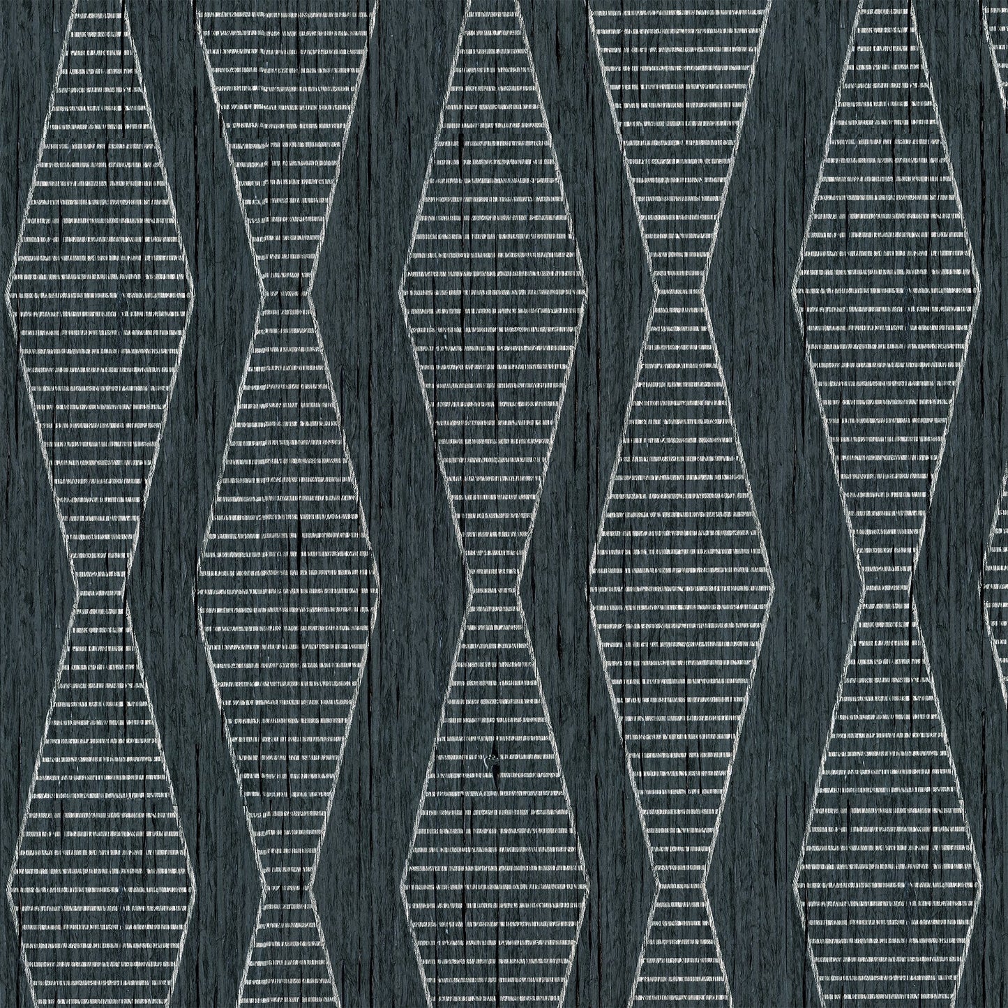 JF Fabrics -Wallpaper 9223 98 Wallpaper Black, Silver Paper, Texture - 8845698 WS131