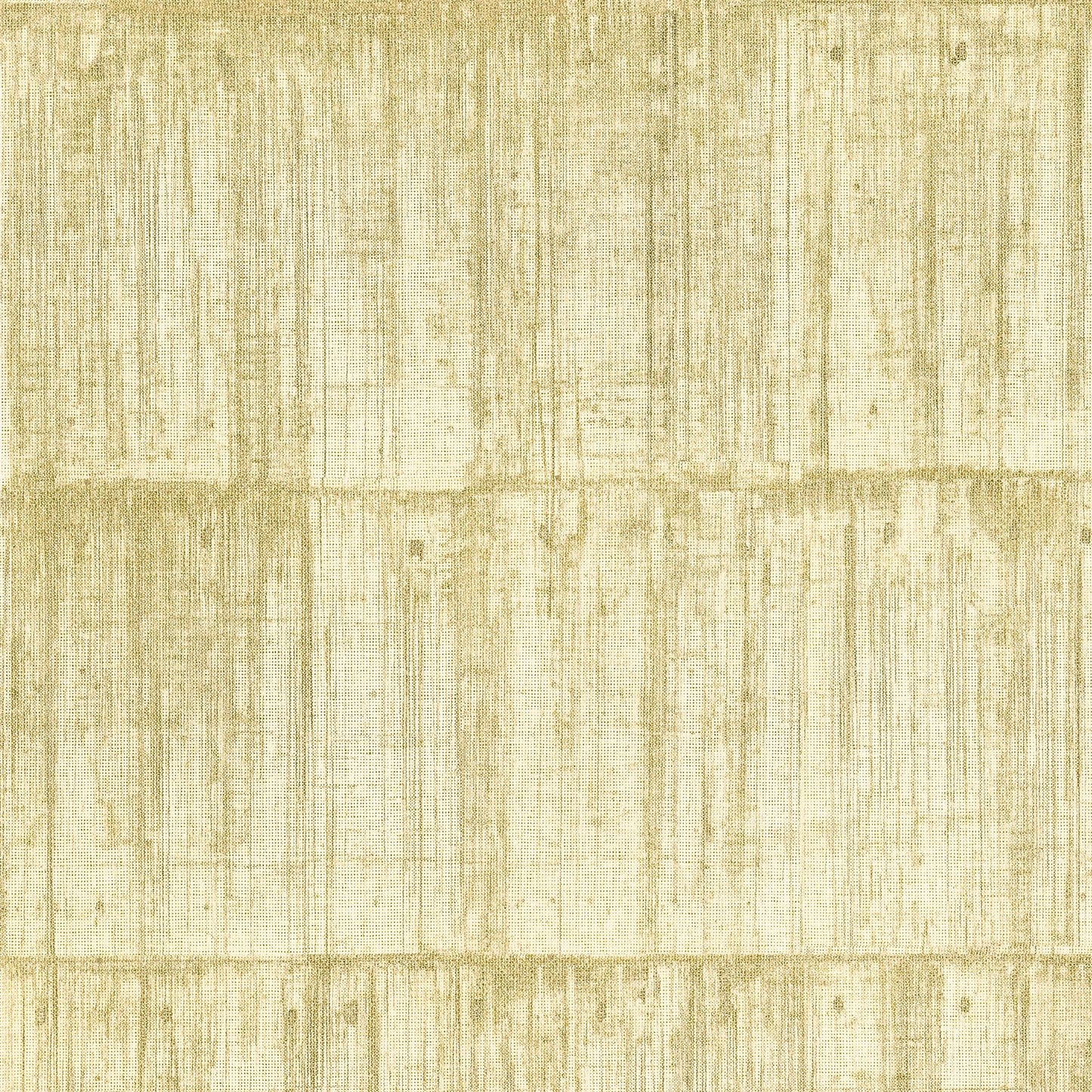 Beige linen-textured wallpaper with subtle distressed grid pattern and warm tones.