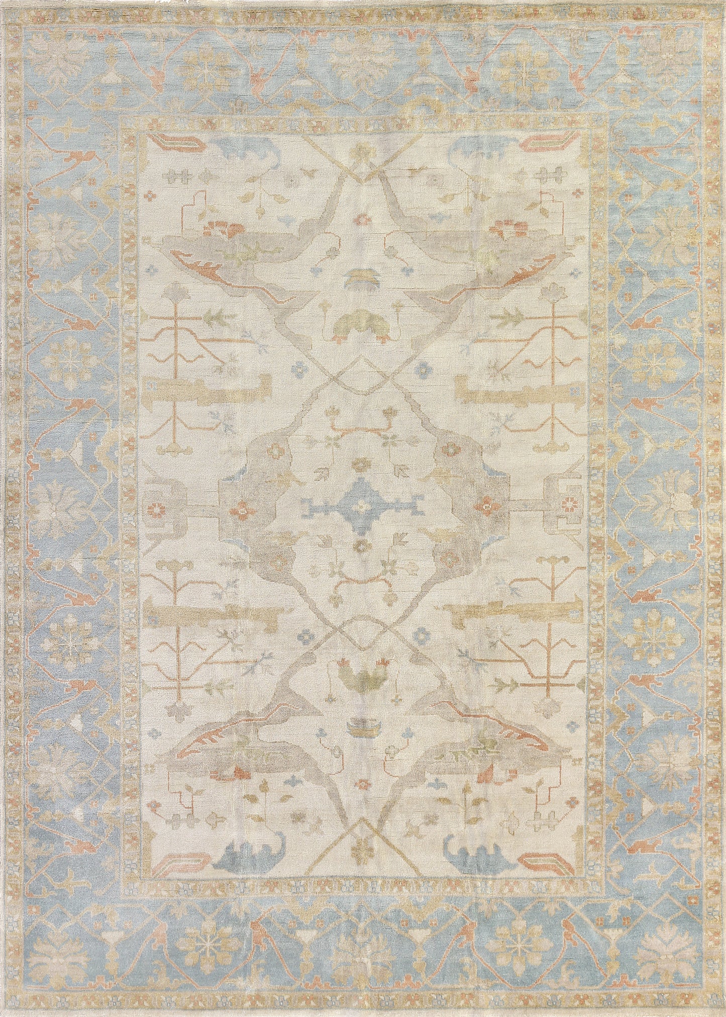 EXQUISITE RUGS Hand-Knotted Rectangle - 9329-8'X10'