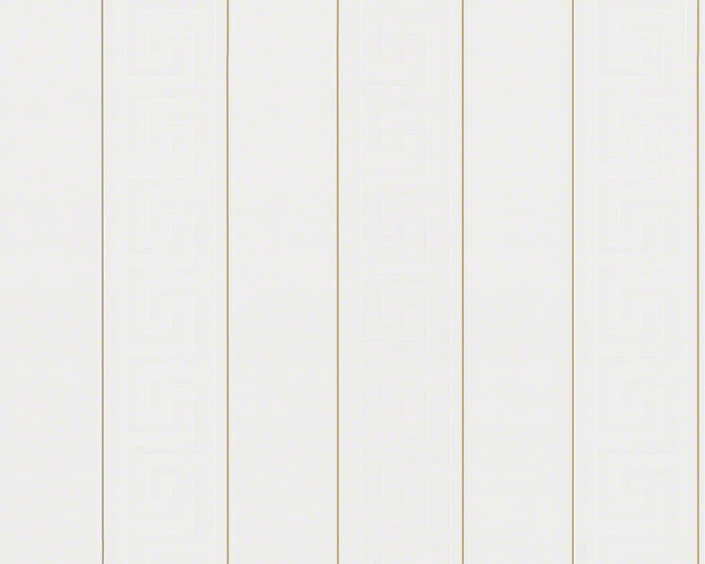 Versace Versace Volume 5 Valor Greek Key Contemporary Whites & Off Whites - 935241X