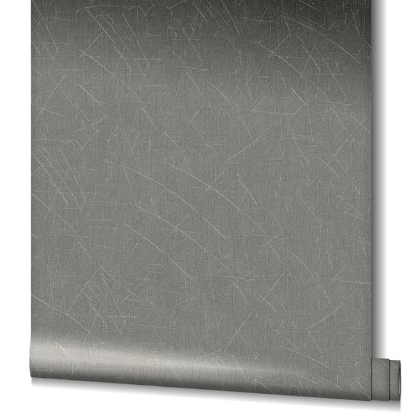 Galerie Wallcoverings Air Scored Galerie Wallcoverings Silver Grey - AI95059