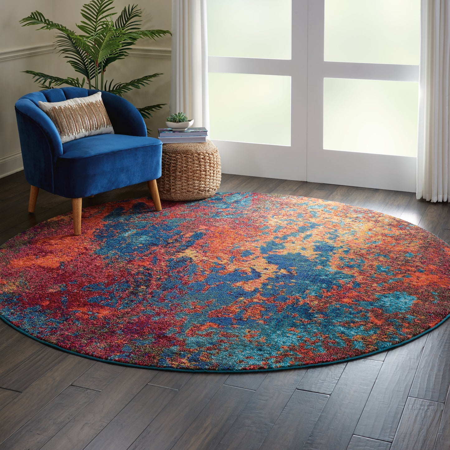 Nourison Rugs Nourison Home Modern 8' X Round - 099446460554
