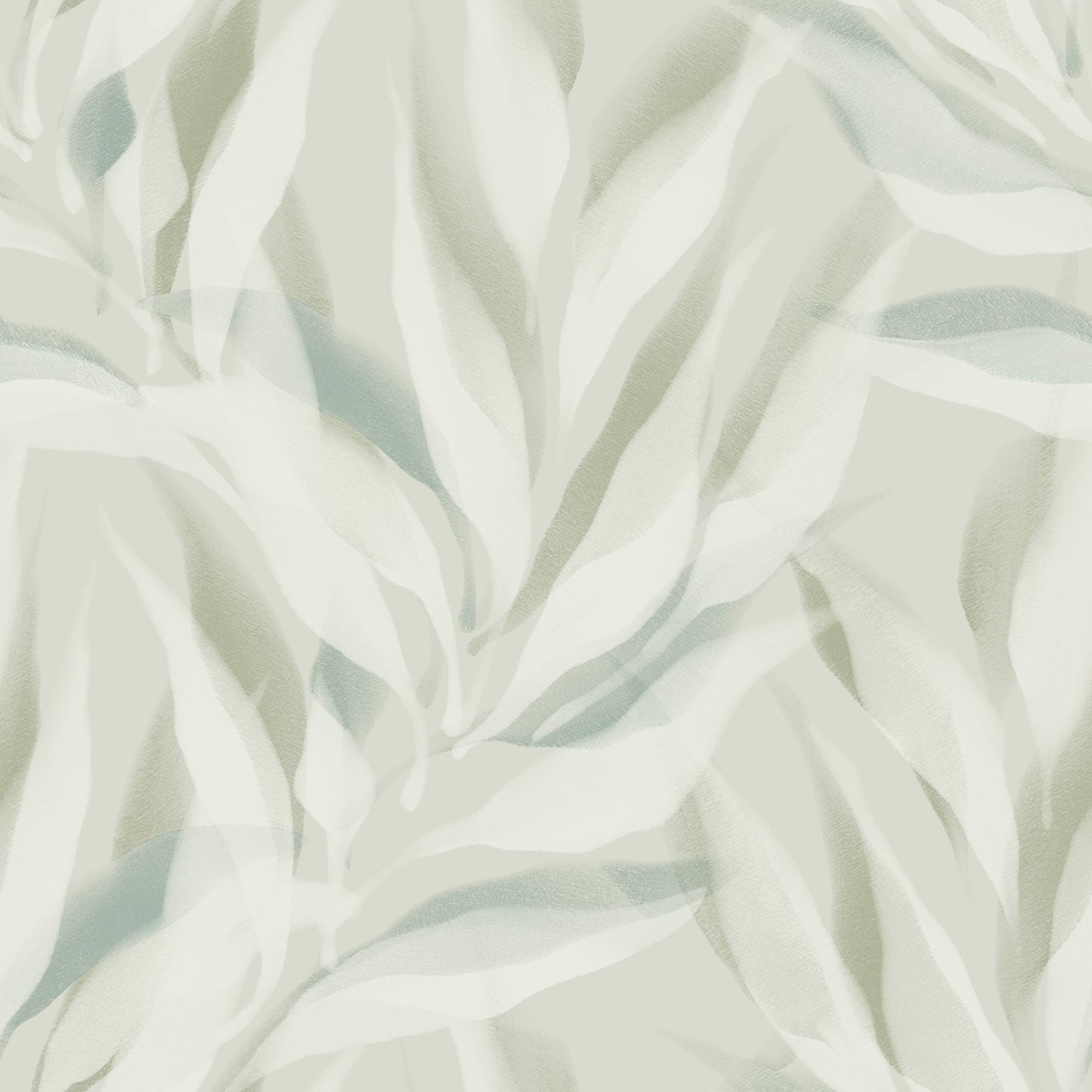 GALERIE WALLCOVERINGS Karuna Branched, Leaves, All-over Blue - KRA76102