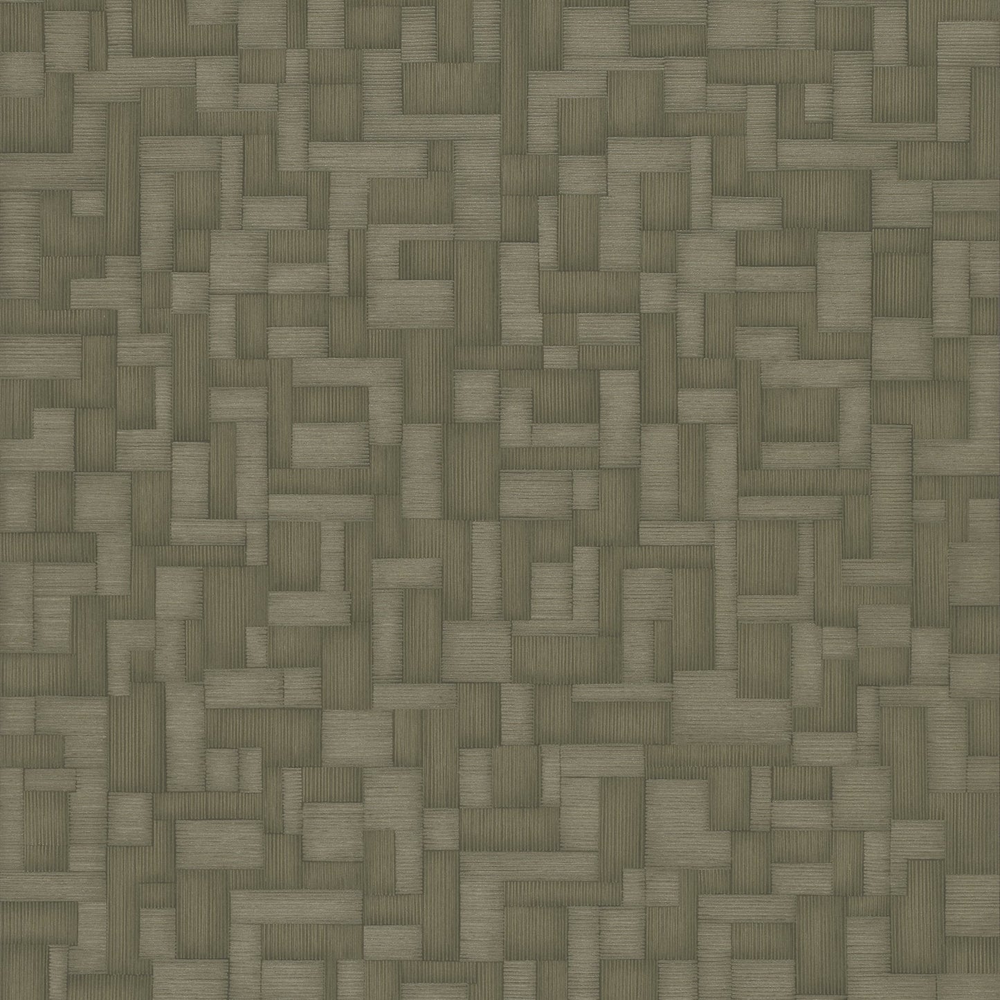 GALERIE WALLCOVERINGS Structured Walls Geometric, All-over Green - A85201