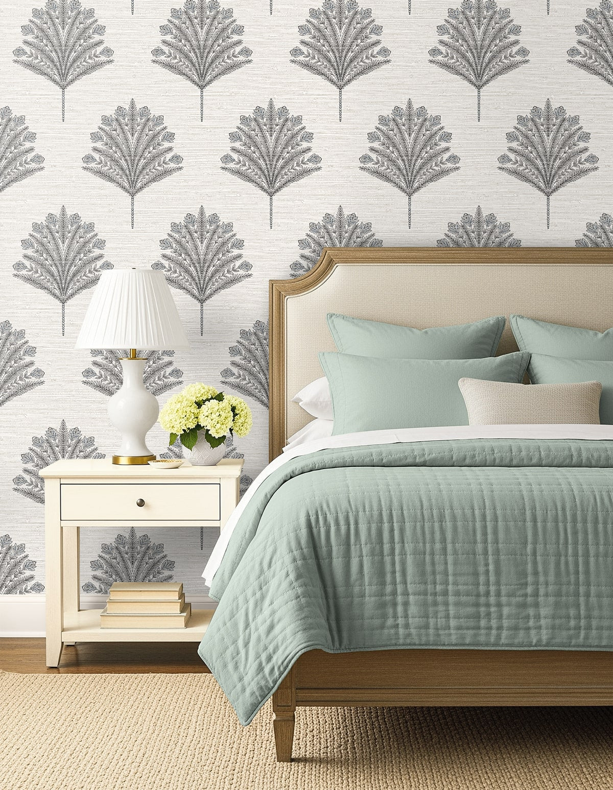 Seabrook Designs Harta Botanical Coastal Blacks - AG61900