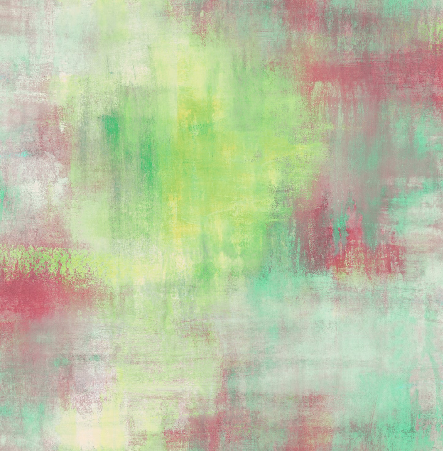 Seabrook Designs Pastel Wash Abstract Contemporary Green Apple, Lavender, & Blush - AH40101