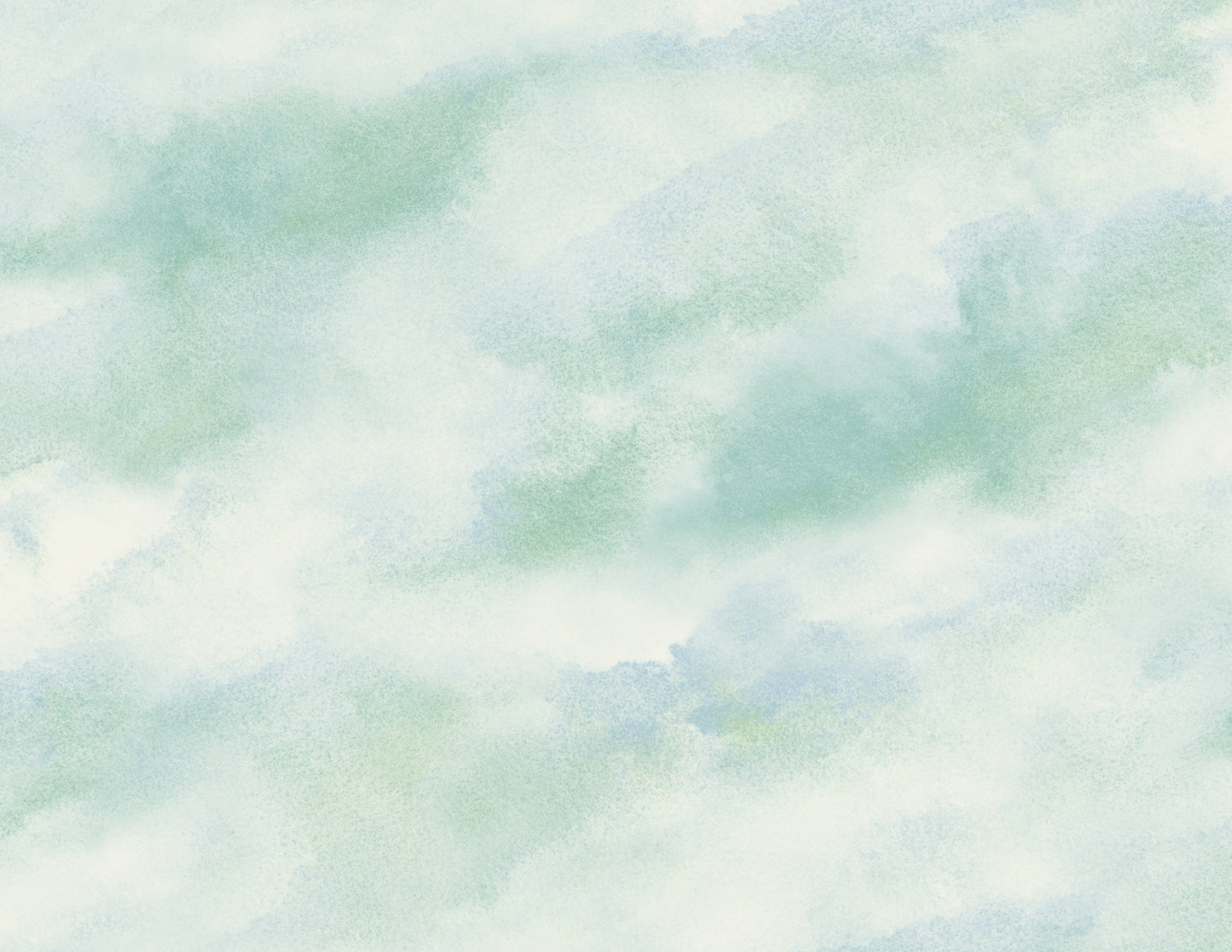 Seabrook Designs Cloudy Diagonal Faux Abstract Contemporary Sky Blue, Off-White, & Light Green - AH41406