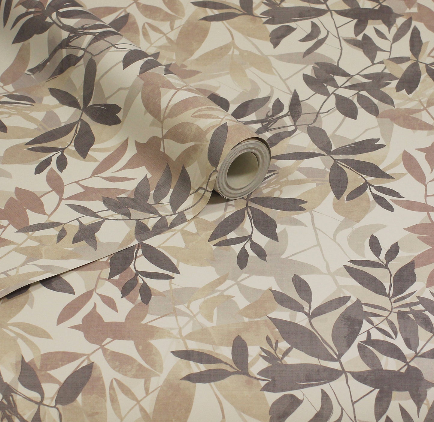 York Wallcoverings Arthouse Georgianna Neutral Botanical Leaves Wallpaper Botanical Modern Neutral Wallpaper - AH924600