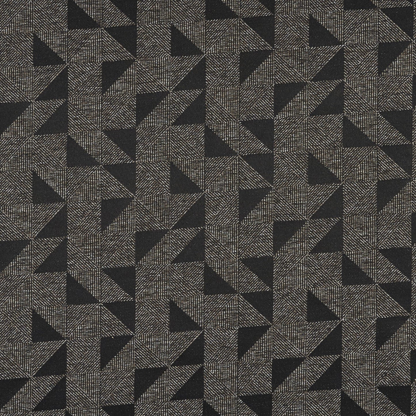 JF Fabrics Crypton AHOY 98 Fabric Geometric Black, Brown, Grey Woven - 8946598 J8911