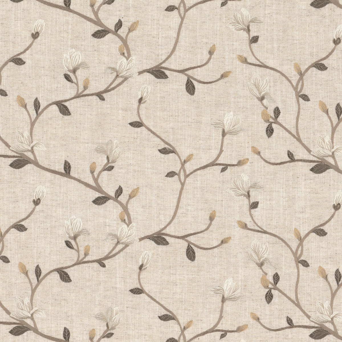 STOUT TEXTILES MULTIPURPOSE,EMBROIDERIES TRADITIONAL, FLORAL MUSHROOM - ALEC-1