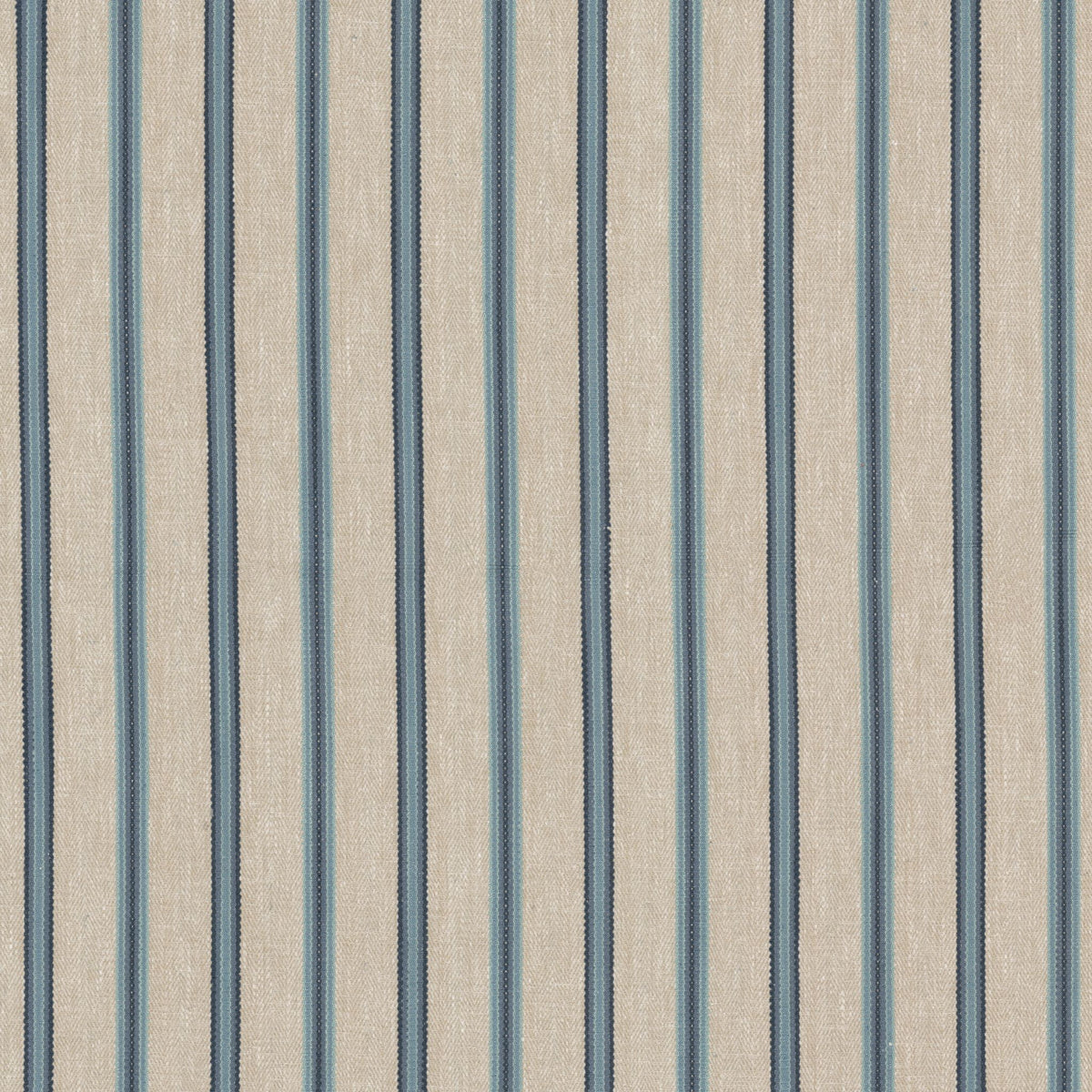 STOUT TEXTILES MULTIPURPOSE,WOVENS TRADITIONAL, STRIPE CHAMBRAY - ALIG-2