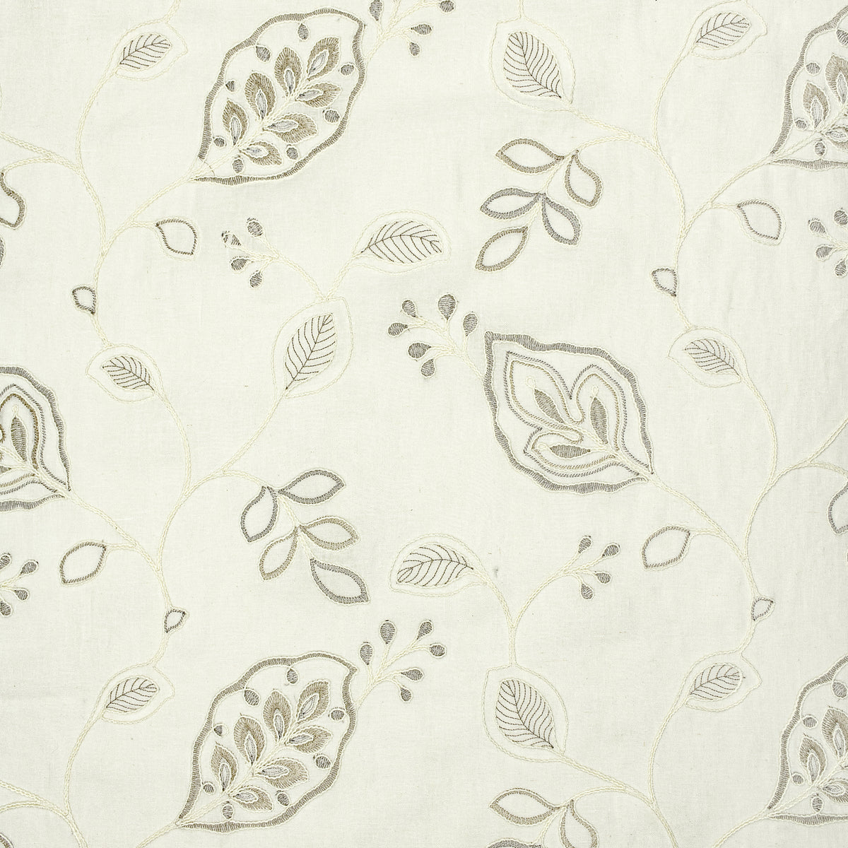 STOUT TEXTILES DRAPERY,EMBROIDERIES TRADITIONAL, FLORAL WHEAT - ALLS-1