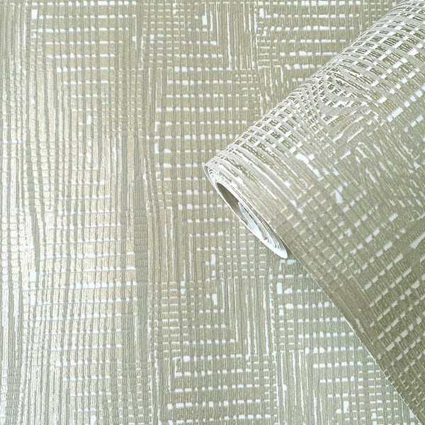 Galerie Wallcoverings Elegance Loose Weave Galerie Wallcoverings Beige - AM22003-4