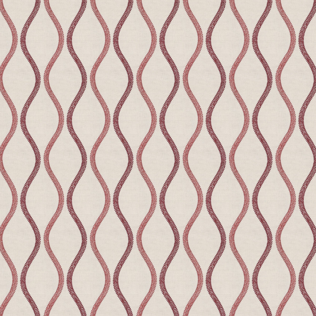STOUT TEXTILES MULTIPURPOSE,EMBROIDERIES TRADITIONAL, OGEE ROSEWOOD - AMAR-4