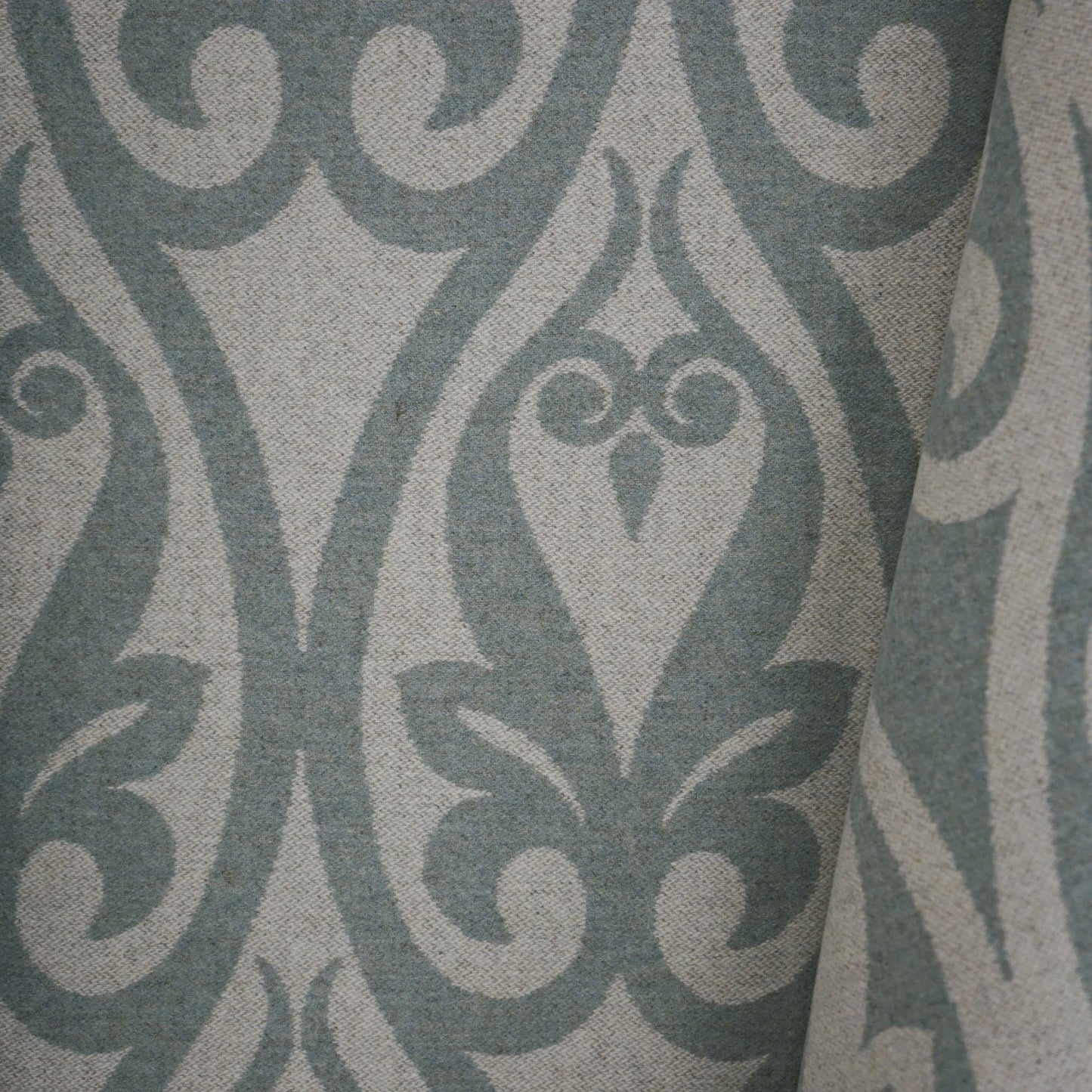 JF Fabrics JF Studio AMAROSA 62 Fabric Traditional,Transitional,Contemporary,Floral Blue,Creme,Beige Damask,Jacquard,Wool - 5498962 SJ101